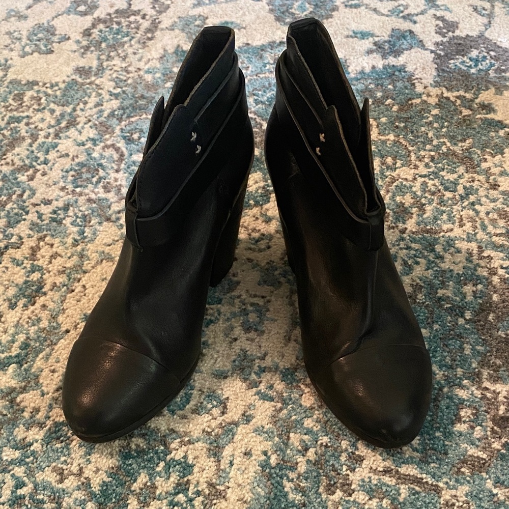 rag & bone Black Ankle Booties